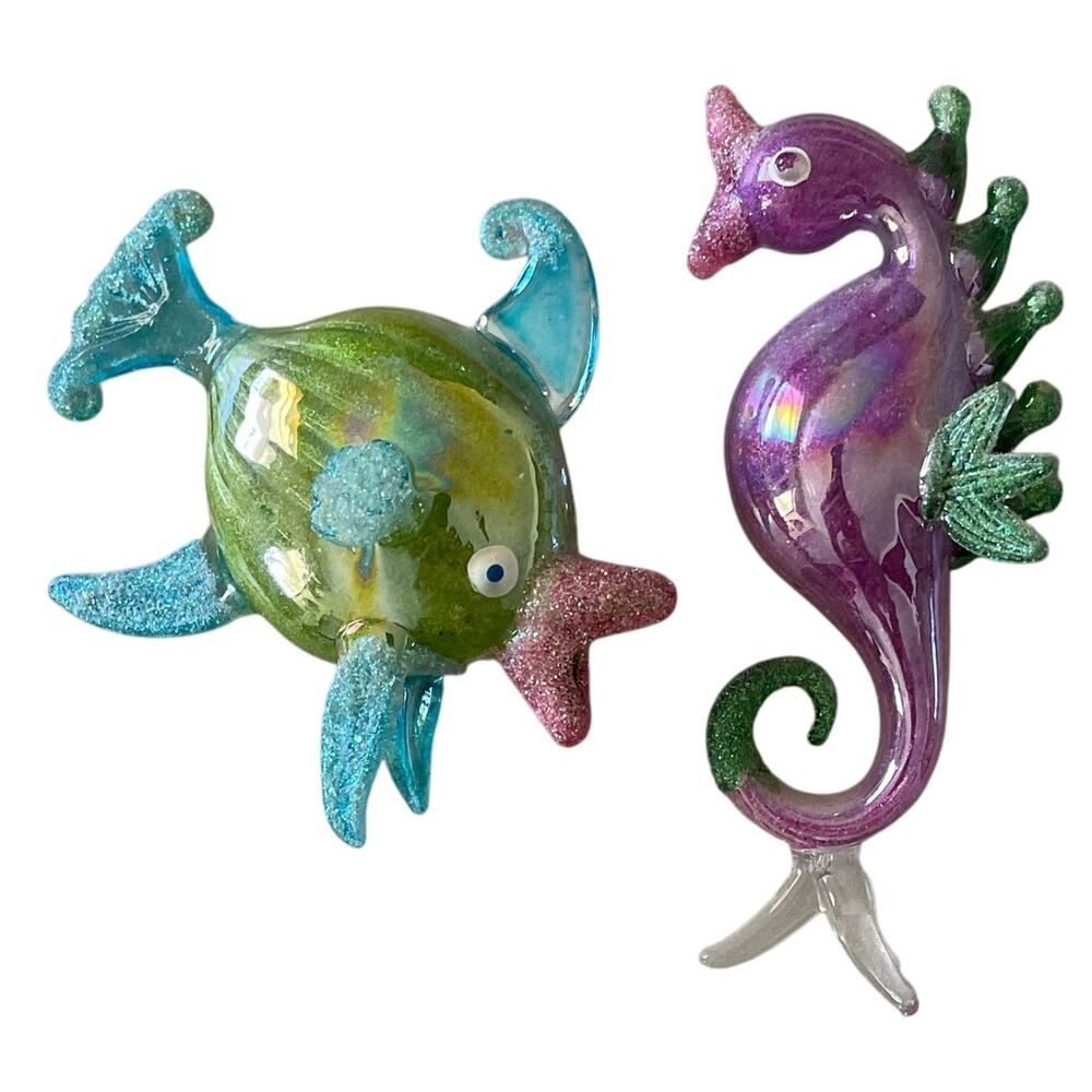 Pier 1 Imports Blown Glass Whimsy Sea Creatures 2